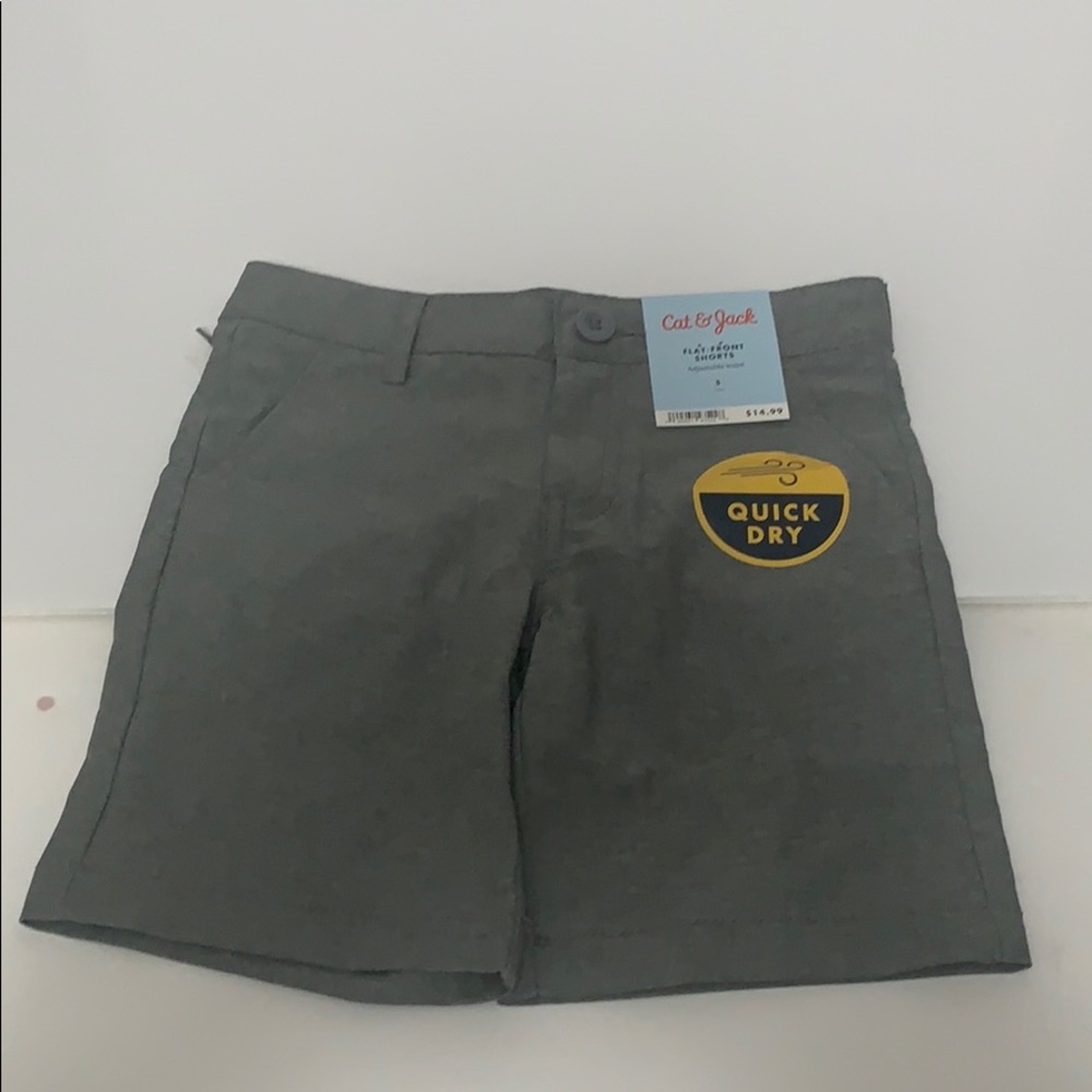 Boys flat front shorts